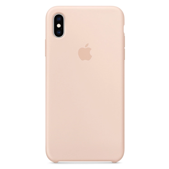 Чехол Apple Silicone Case for iPhone XS Max Pink Sand