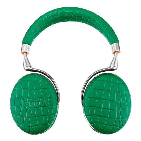 Навушники Parrot Zik 3.0 Croco Green + Charger - ціна, характеристики, відгуки, розстрочка, фото 1