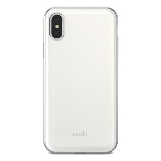 Чохол Moshi iGlaze Ultra Slim Snap On Case Pearl White for iPhone X - ціна, характеристики, відгуки, розстрочка, фото 1