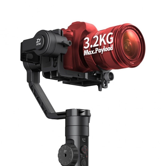 Ручний трьохосьовий стабілізатор для фотоапаратів Zhiyun Crane 2 - ціна, характеристики, відгуки, розстрочка, фото 2