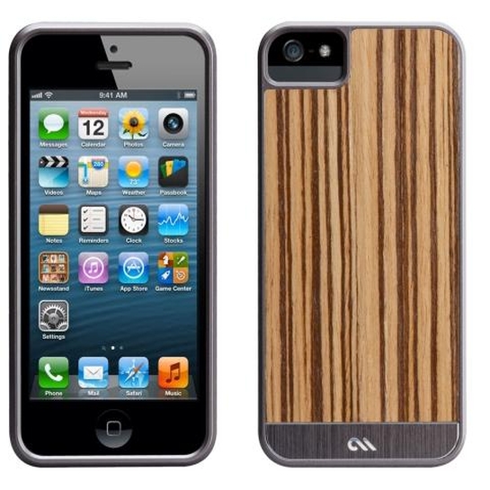 Чехол Case-Mate Wood Case for iPhone 5/5S/SE Zebrawood * - цена, характеристики, отзывы, рассрочка, фото 3