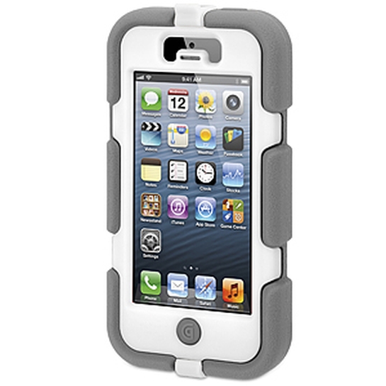 Чохол Griffin Survivor for iPhone 5/5S/SE Grey/White # - ціна, характеристики, відгуки, розстрочка, фото 3