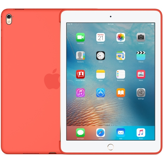 Чохол Apple Silicone Case for iPad Pro 9.7" Apricot - ціна, характеристики, відгуки, розстрочка, фото 5
