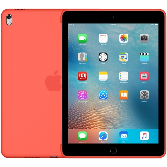 Чохол Apple Silicone Case for iPad Pro 9.7" Apricot - ціна, характеристики, відгуки, розстрочка, фото 8
