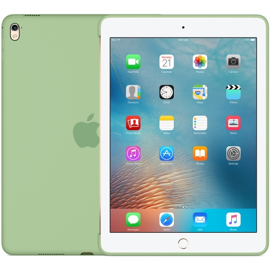 Чохол Apple Silicone Case for iPad Pro 9.7" Mint - ціна, характеристики, відгуки, розстрочка, фото 5