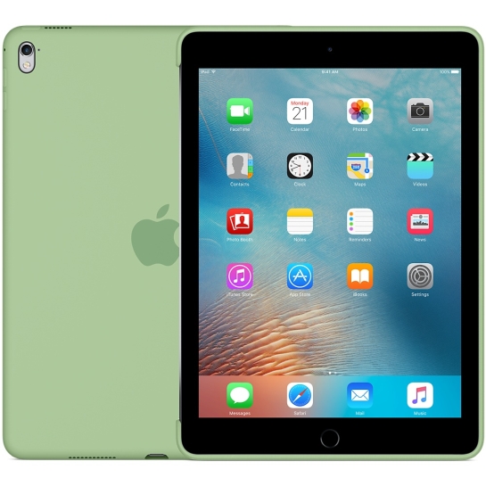 Чохол Apple Silicone Case for iPad Pro 9.7" Mint - ціна, характеристики, відгуки, розстрочка, фото 8