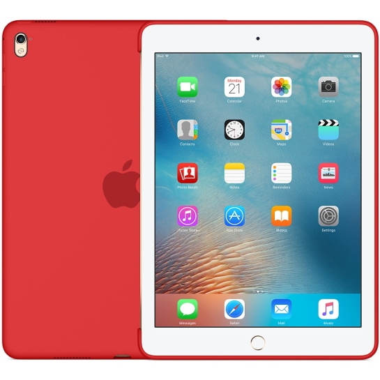 Чохол Apple Silicone Case for iPad Pro 9.7" Red - ціна, характеристики, відгуки, розстрочка, фото 5
