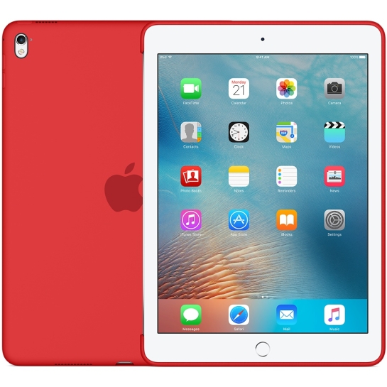 Чохол Apple Silicone Case for iPad Pro 9.7" Red - ціна, характеристики, відгуки, розстрочка, фото 7