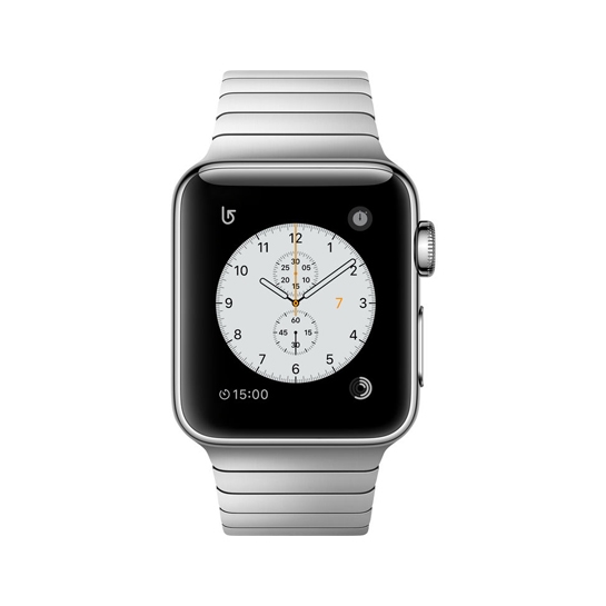 Смарт Годинник Apple Watch Series 2 38mm Stainless Steel Case with Silver Link Bracelet - ціна, характеристики, відгуки, розстрочка, фото 2