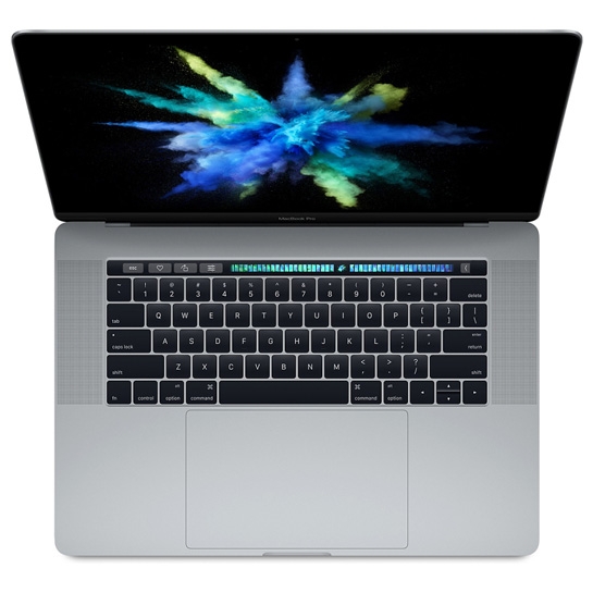 Ноутбук Apple MacBook Pro 15", 1 TB Retina Space Gray with TouchBar, 2017, MPTW2 - ціна, характеристики, відгуки, розстрочка, фото 1