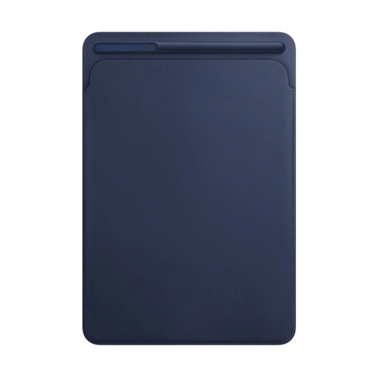 Чехол Apple Leather Sleeve for iPad Pro 10.5" Midnight Blue