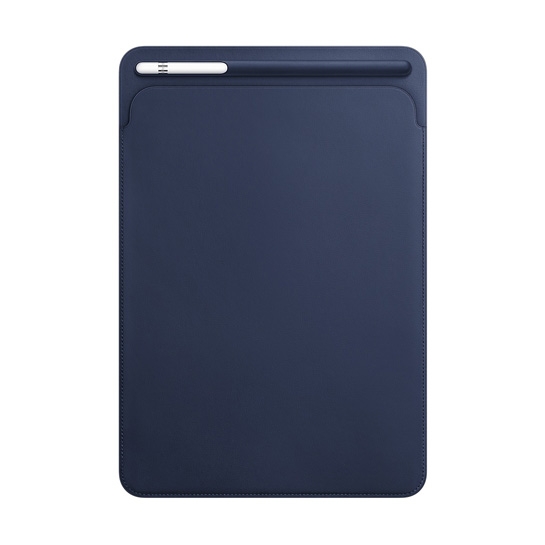 Чохол Apple Leather Sleeve for iPad Pro 10.5" Midnight Blue - ціна, характеристики, відгуки, розстрочка, фото 2