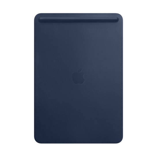 Чохол Apple Leather Sleeve for iPad Pro 10.5" Midnight Blue - ціна, характеристики, відгуки, розстрочка, фото 3
