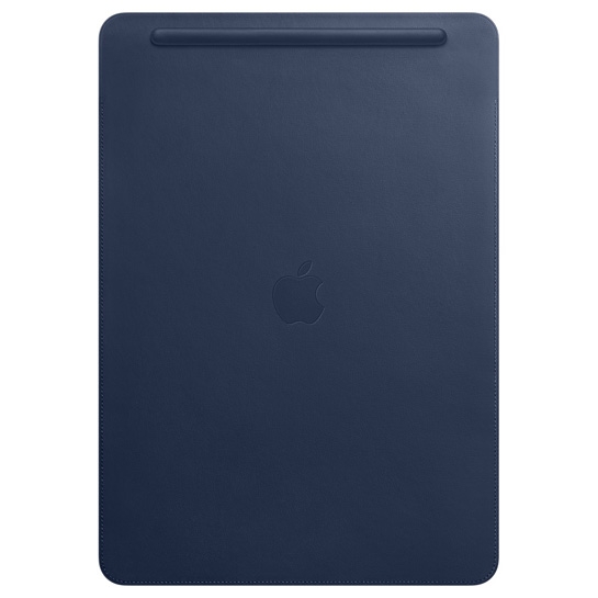 Чохол Apple Leather Sleeve for iPad Pro 12.9 Midnight Blue - ціна, характеристики, відгуки, розстрочка, фото 3