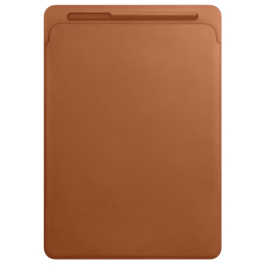 Чохол Apple Leather Sleeve for iPad Pro 12.9 Saddle Brown 2017 - ціна, характеристики, відгуки, розстрочка, фото 1