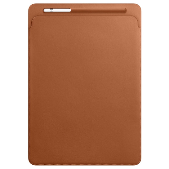 Чехол Apple Leather Sleeve for iPad Pro 12.9 Saddle Brown 2017 - цена, характеристики, отзывы, рассрочка, фото 2