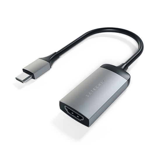 Адаптер Satechi Type-C HDMI Adapter Space Gray - ціна, характеристики, відгуки, розстрочка, фото 1