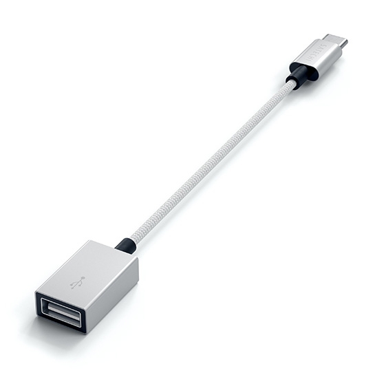 Переходник Satechi Type-C to Type-A Cabled Adapter Silver - цена, характеристики, отзывы, рассрочка, фото 4