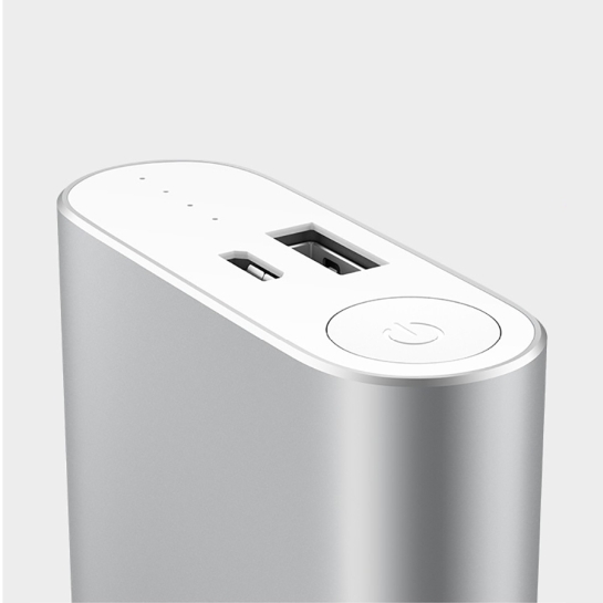 Зовнішній акумулятор Xiaomi Power Bank 10000 mAh Silver - ціна, характеристики, відгуки, розстрочка, фото 2