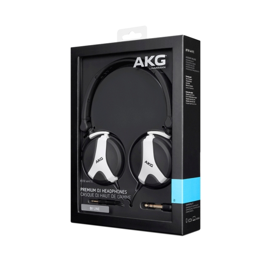 Навушники AKG K518 White * - ціна, характеристики, відгуки, розстрочка, фото 5