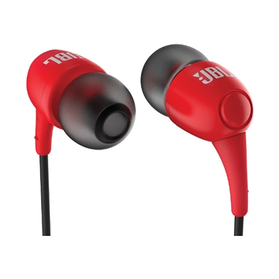 Навушники JBL In-Ear Headphone T100 Red - ціна, характеристики, відгуки, розстрочка, фото 1