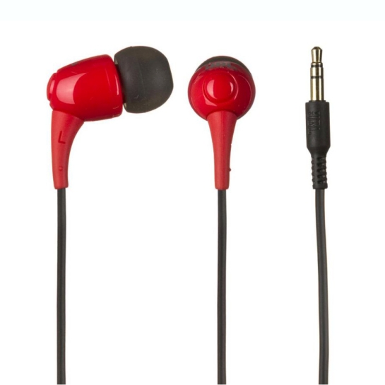 Навушники JBL In-Ear Headphone T100 Red - ціна, характеристики, відгуки, розстрочка, фото 3