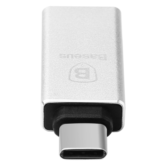 Переходник Baseus Type-C Adapter Sharp Series for Macbook Silver - цена, характеристики, отзывы, рассрочка, фото 3