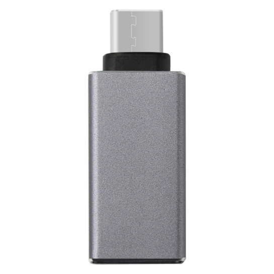 Перехідник Baseus Type-C Adapter Sharp Series for Macbook Space Gray* - ціна, характеристики, відгуки, розстрочка, фото 2