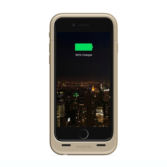 Чохол Mophie Juice Pack Plus Case 3300 mAh for iPhone 6/6S Gold - ціна, характеристики, відгуки, розстрочка, фото 2