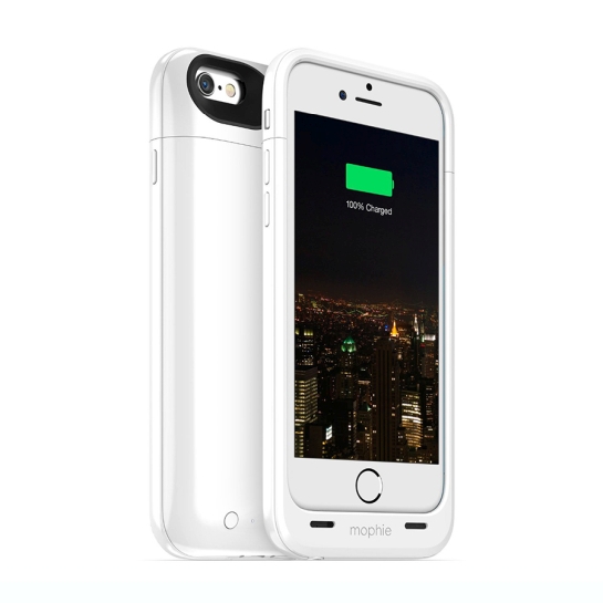 Чехол Mophie Juice Pack Plus Case 3300 mAh for iPhone 6/6S White - цена, характеристики, отзывы, рассрочка, фото 9