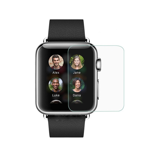 Скло Tempered Glass Film 0.26mm for Apple Watch 38mm* - ціна, характеристики, відгуки, розстрочка, фото 1