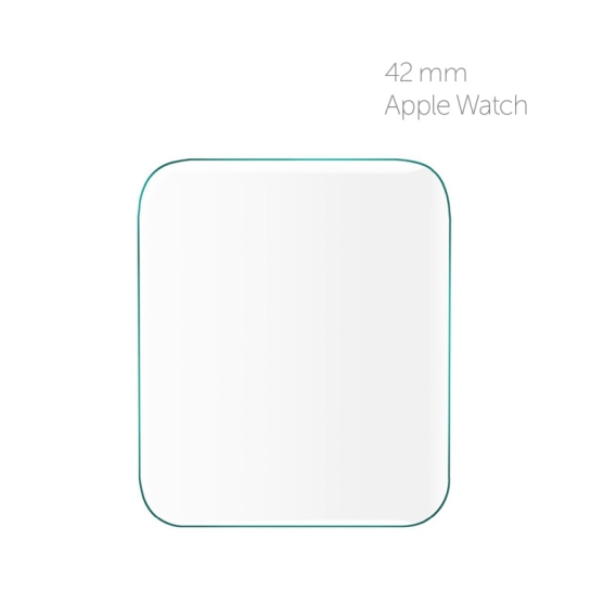 Скло Tempered Glass Film 0.26mm for Apple Watch 42mm* - ціна, характеристики, відгуки, розстрочка, фото 2