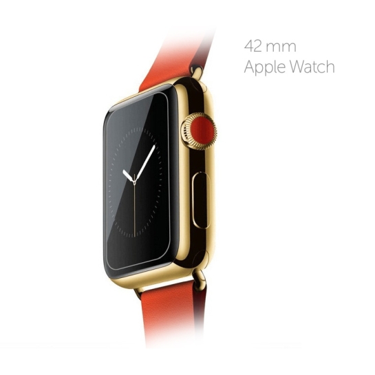Скло Tempered Glass Film 0.26mm for Apple Watch 42mm* - ціна, характеристики, відгуки, розстрочка, фото 3