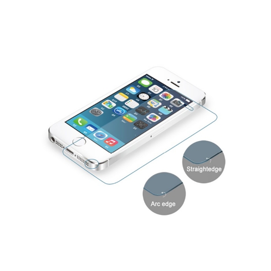 Стекло Remax Round Edge 9H Glass for iPhone 5/5S (0.2mm) Front АКЦИЯ!!!* - цена, характеристики, отзывы, рассрочка, фото 2