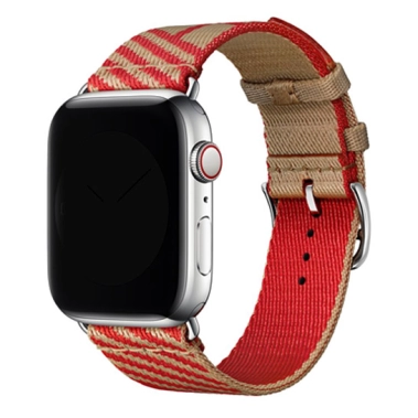 Ремешок Hermes Jumping Single Tour for Apple Watch 42mm/44mm Kraft/Rouge de Coeur - цена, характеристики, отзывы, рассрочка, фото 1