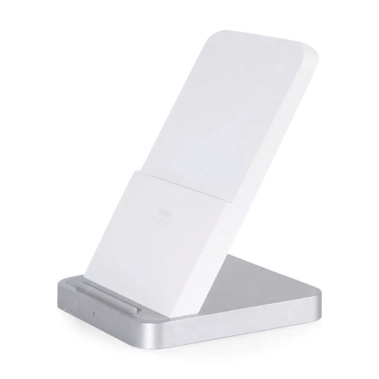 Бездротовий зарядний пристрій Xiaomi 30W Vertical Air-cooled Wireless Charger White - цена, характеристики, отзывы, рассрочка, фото 1