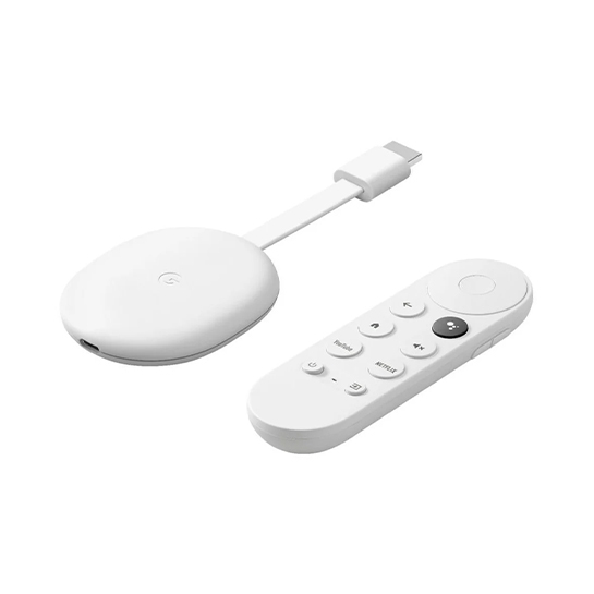 Медиаприставка Chromecast 4K with Google TV Snow - цена, характеристики, отзывы, рассрочка, фото 2