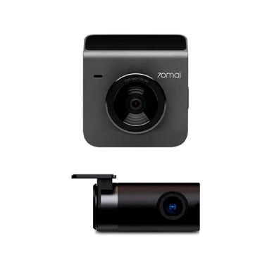 Автомобільний відеореєстратор Xiaomi 70Mai Dash Cam 1440p (A400) Black + Камера заднього виду RC09 - цена, характеристики, отзывы, рассрочка, фото 1