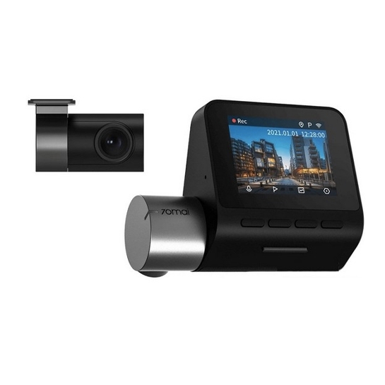 Автомобильный видеорегистратор Xiaomi 70Mai Dash Cam Pro Plus+ (A500S) with GPS + Камера заднего вида RC06 - цена, характеристики, отзывы, рассрочка, фото 1