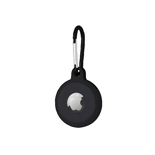 Чехол Silicone Case for Apple AirTag Black - цена, характеристики, отзывы, рассрочка, фото 1