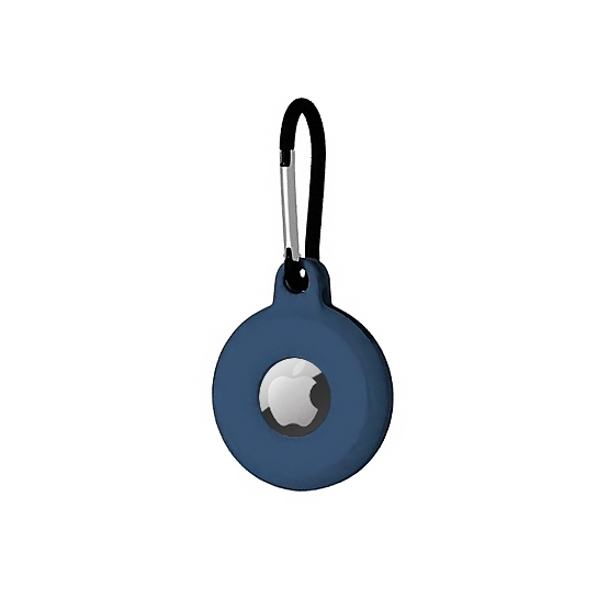 Чехол Silicone Case for Apple AirTag Blue - цена, характеристики, отзывы, рассрочка, фото 1
