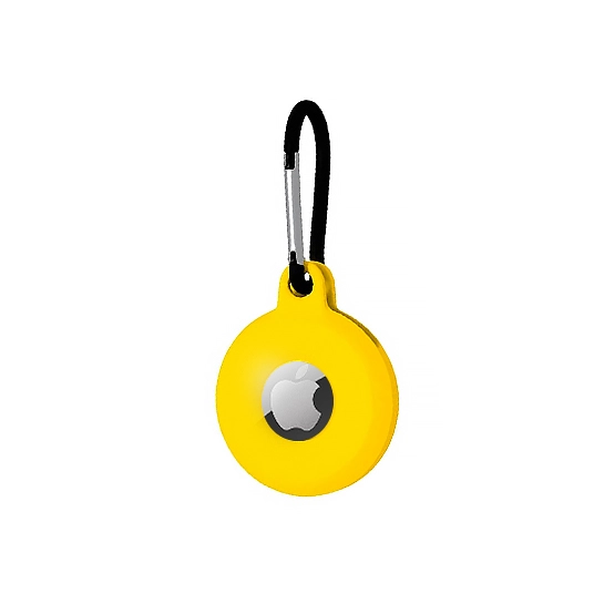 Чехол Silicone Case for Apple AirTag Yellow