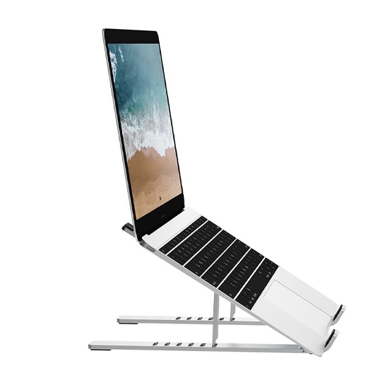 Подставка WiWU Aluminum Laptop Stand S400 for MacBook Silver - цена, характеристики, отзывы, рассрочка, фото 3