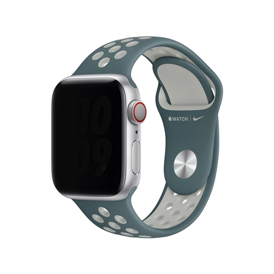 Ремешок Apple Nike Sport Band for Apple Watch 38mm/40mm Hasta/Light Silver