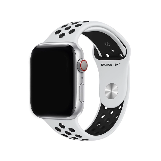 Ремешок Apple Nike Sport Band for Apple Watch 38mm/40mm Pure Platinum/Black