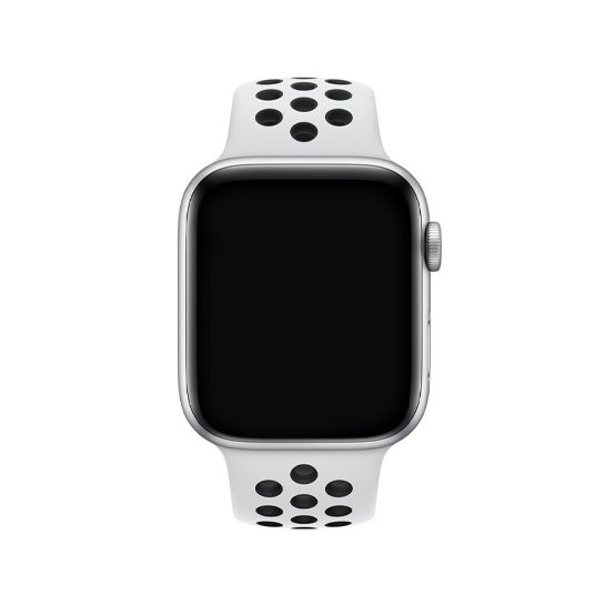 Ремешок Apple Nike Sport Band for Apple Watch 38mm/40mm Pure Platinum/Black - цена, характеристики, отзывы, рассрочка, фото 2