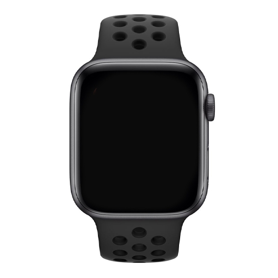 Ремешок Apple Nike Sport Band for Apple Watch 42mm/44mm Obsidian Anthracite/Black - цена, характеристики, отзывы, рассрочка, фото 2