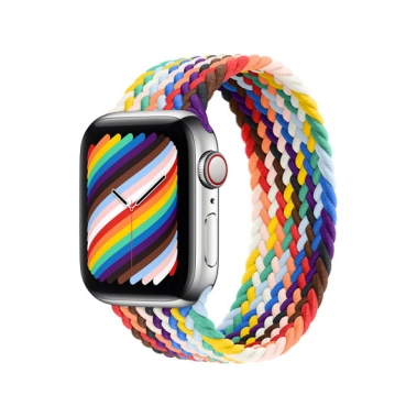 Ремешок Apple Watch Braided Solo Loop 38mm/40mm Pride Edition - Size 9 - цена, характеристики, отзывы, рассрочка, фото 1