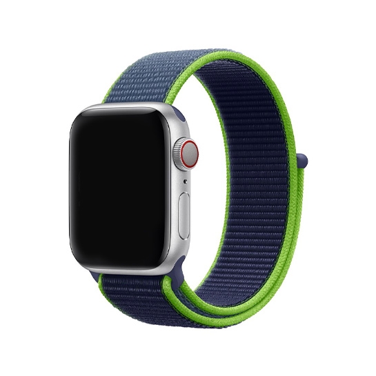 Ремінець Apple Sport Loop for Apple Watch 38mm/40mm Neon Lime - ціна, характеристики, відгуки, розстрочка, фото 1