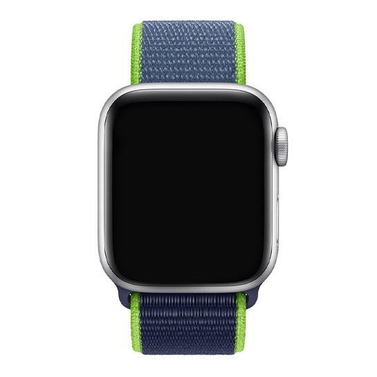 Ремінець Apple Watch Sport Loop 42mm/44mm Neon Lime - ціна, характеристики, відгуки, розстрочка, фото 2